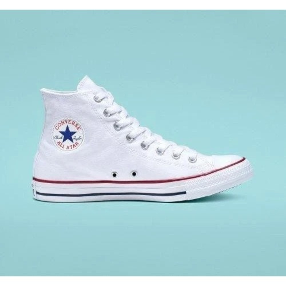 Womens Size 10- Chuck Taylor All Star Classic High Top White Shoes Sneakers NEW